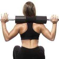China Shoulder Protector 0.25kg NBR Foam Barbell Squat Pad For Gym on sale