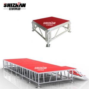 TUV certificated Durable Adjustable Legs Aluminum Outdoor Event Concert Stage Platform