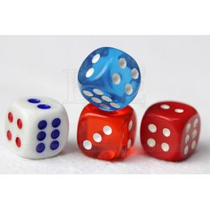 Concealable Code Dice Cheating Device / 6 Sides Casino Games Dice