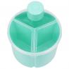 Pot Box Milk Snack Storage 3 Grid Baby Milk Powder Container