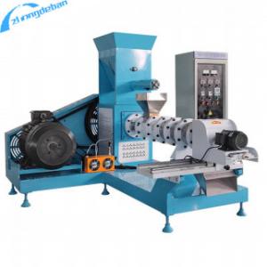 China 1800-2000 Kg/H Screw Feed Extruder Machine For Producing Pet And Floating Fish Feed supplier