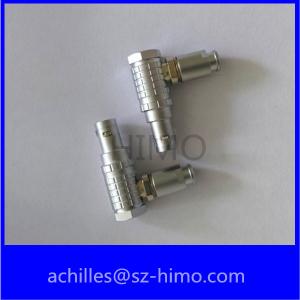 China lemo elbow connectors, FHG 0B 1B 2B series metal connectors, medical connectors supplier