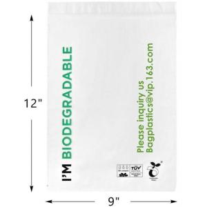 E-Commerce Products Mail Order Biodegradable Corn Starch Plastic Delivery Envelopes Compostable Mailing Bags Bagease Pac