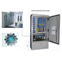 China 576 FDH Fiber Optic Junction Box , IP65 Outdoor Optical Cross Connection Cabinet on sale