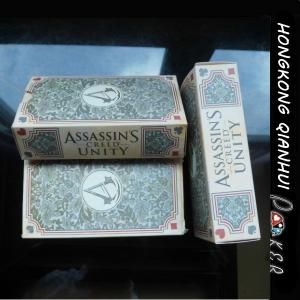 CUSTOM MADE PLAYING CARDS ASSASSIN CREED UNITY GAME CARDS