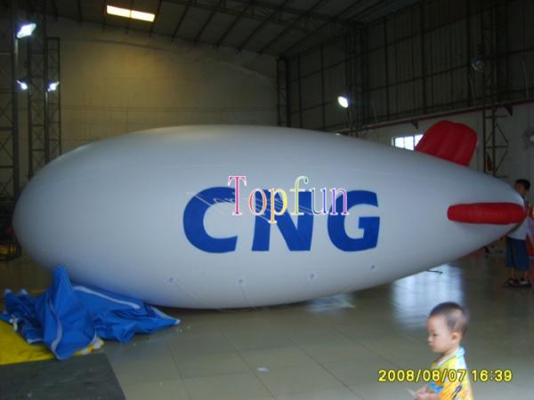 Раздувной воздушный шар рекламы 6 длиннего раздувного метров PVC блимпа 0.2mm ге