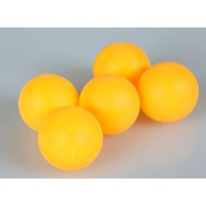 China Celluloid Professional Ping Pong Balls Standard Size 40mm Yellow For Family Recreation supplier