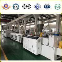 China PVC Pipe Production Line 4'' - 10'' PVC Pipe Extrusion Line 75 - 250MM on sale