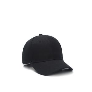 China Black twill cotton/Polyester mixed fabric dad hats 6 panel,customized logo printed branded golf caps factory price gift supplier