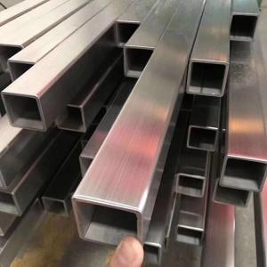 China ERW  EFW Welded Stainless Steel Square Tube / Stainless Steel Rectangle Pipe Tube Grade 201 304 316L 321 supplier