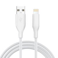 China MFI C89 Braided Iphone Cable OD 3.5mm Iphone Lightning Cable 2m on sale