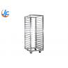 China RK Bakeware China Foodservice NSF Custom 800 600 Revent Oven Rack Stainess Steel Baking Rack Trolley Bread Food Trolley wholesale