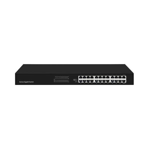 China Commutateur Gigabit Ethernet géré VLAN Commutateur empilable avec port de console RJ45 1 Capacité de commutateur de 40 Gbps supplier