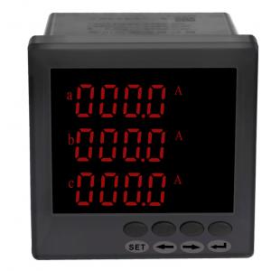 China LCD Display Voltage Current Power Meter Three Phase Multifunction 40-60Hz supplier
