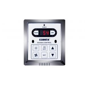 China Electric Steam Sauna Heater Slim Digital Control Panel With Control Box supplier
