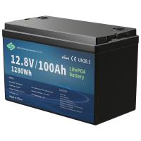 China 12.8V Deep Cycle LiFePO4 Battery Bluetooth for Nominal Voltage on sale