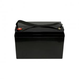 Electric Car Battery Lithium Ion Black Color 12v 70ah With Fast Charging Which Can Be Customized