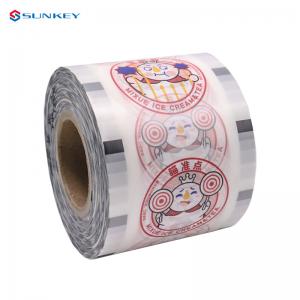 Clear PP PS PET PE Laminated Film Roll Plastic Cup Sealing Roll Film