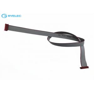 China Micro Match Socket B Type Red H IDC Ribbon Cable Assembly 28 Awg Grey With 2561 supplier
