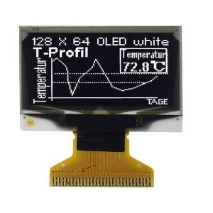 Passive Display OLED 128x64 0.96 Inch Graphics SSD1306 White Front Screen