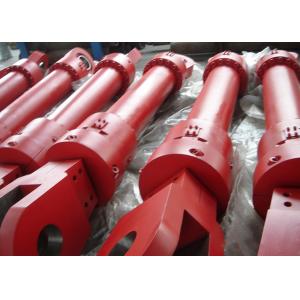 China OEM Flat Gate Single Acting Cylinder Hydraulic Custom Hoist Cylinders supplier