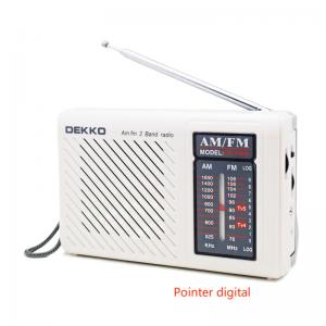 Partner Desktop AM FM Radio R20 battery 2 Way 8Ω With Lanyard