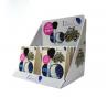 Cardboard Super Market Corrugated Display Boxes Pantone Color For Cosmetic