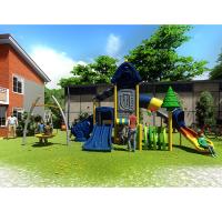 China Indoor Galvanized Steel Pipe Outdoor Plastic Slide For Kids on sale