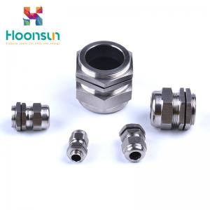 China Resist Salt NPT / G Stainless Steel Cable Gland For Outdoor / Indoor supplier