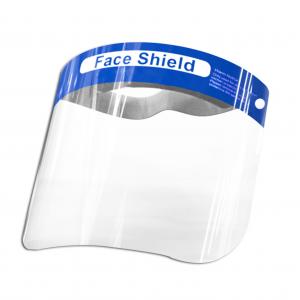 China Oil Splash Guard Dust Proof Clear Face Shield Visor supplier