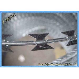 China Hight Security Razor Wire Fencing /Concertina Razor Blade Barbed Wire supplier