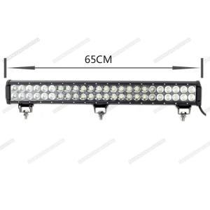 23.8" 144W LED Offroad Light Bar Dual Row PC Lens Waterproof For Toyota