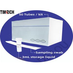 China Covid-19 virus sampling tube,nasopharyngeal swab nasal swab vtm disposable virus sampling tube kits supplier