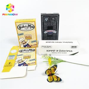 China Glossy shiny OEM design logo printed paper card box gift cosmetics eyelash packaging card boxes supplier