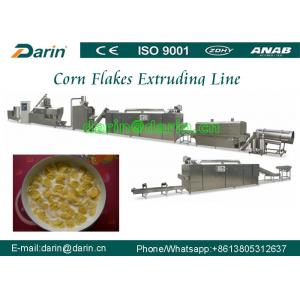 China Breakfast Cereal and Corn Flakes Production line / puff snack Extruder machine supplier