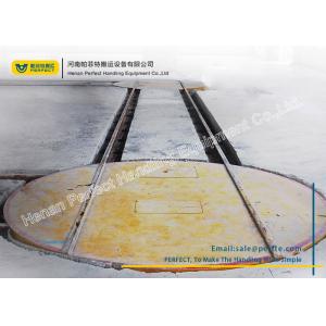 China Poly Directional Movement Material Handling Turntable With Two Cross - Rails supplier