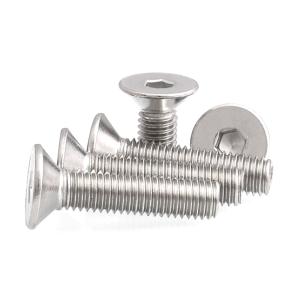 China Din7991 Hexagon Socket Flat Head Screw SS304 Countersunk Head Hexagon Socket Screw A2a4 Hexagon Socket wholesale