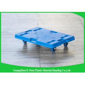 150KG 4 Wheel Cart Dolly  For Plastic Crate , Recyclable Heavy Duty Moving Dolly