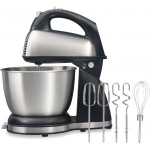 Classic Stand And Hand Mixer, 4 Quarts, 6 Speeds With QuickBurst, Bowl Rest, 290 Watts Peak Power