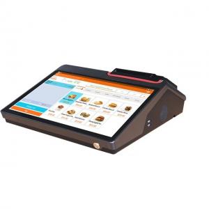 China POS System Machine for Restaurant Retail Dual Screen 58mm Printer and 1080P HD IPS Screen supplier