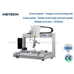 Heating Control Soldering Robot Machine 0.6 To 1.0mm Solder Wire Compatible 5Axis Automatic Soldering Machine HS-5331R