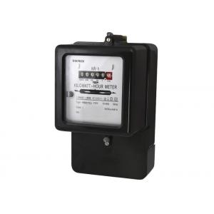China Long Life Front Active Single Phase Energy Meter DD862 for With Drum Wheel Register supplier
