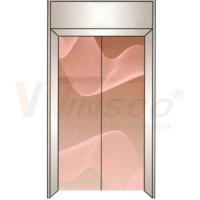 China 3048mm 304 Stainless Steel Sheet Metal Mirror Antique Bronze PVD Coated Etching For Elevator on sale
