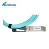 40G QSFP+ から 8xLC AOC 3M ブレイクアウトアクティブ オプティカルケーブル