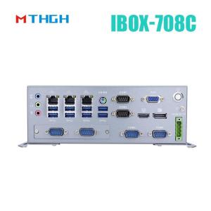 China IBOX-708C Mini PC industrial sin ventilador con 8 GB DDR4 Cuad Core I7 6700T supplier