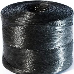 Durable and Soft Garden Tying Tomato 1800m/kg 1500m/kg Black Twine Split Film Yarn