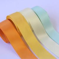 China Decorative Pure Silk Ribbon 2 - 100MM Width Single / Double Face Style on sale