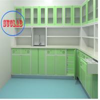 China Durable L 3000*W 600* H 850 To 900 Mm Medical Storage Cabinet  Manufacturer with 110 Degree Hinge on sale