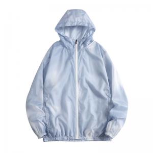 Personalized Light Hooded Windproof Jacket Sun Protection Apparel OEM ODM