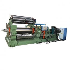 Automatic Two Roll Rubber Open Mixing Mill for of Blue Green Red Yellow Rubber Machine